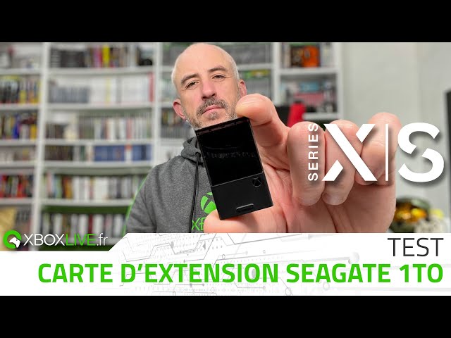 TEST Carte d'extension de stockage Seagate pour la Xbox Series X|S