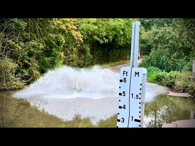 Fails Galore and Epic Close Calls || Vehicles vs Deep Water || Uk Flooding Compilation #6