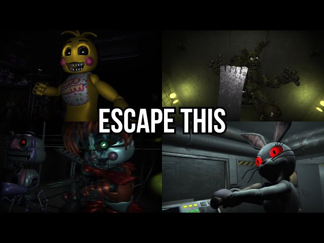 The Escape Room FNAF-fangame (The Glitched Attraction)