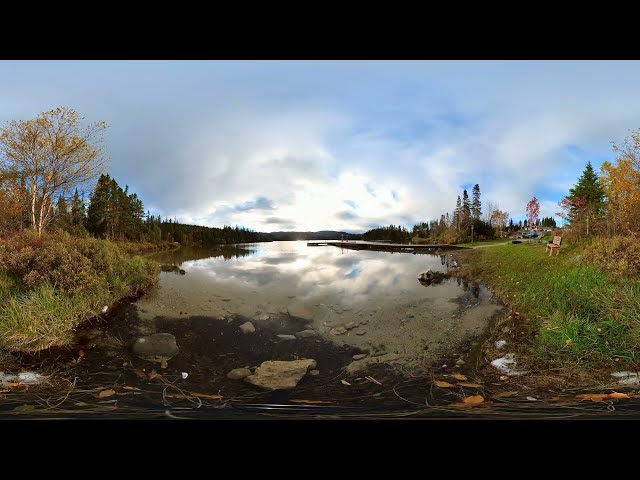 360 Time Lapse , Of Tipping's Pond Massey Drive Newfoundland Canada