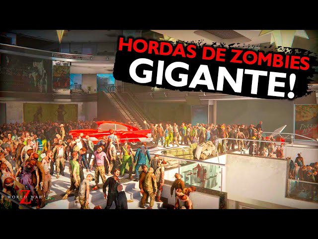 WORLD WAR Z - A MAIOR HORDA DE ZOMBIES DE TODAS NO NAVIO!