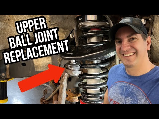 Changing an Upper Ball Joint on a Toyota Tundra | Garage Fun