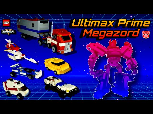 “Ultimax Prime Megazord” Review (lego megazord) / (lego ttansformer) [lego combiner] optimus prime