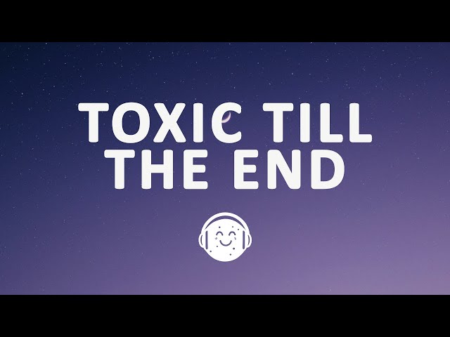 ROSÉ - toxic till the end (Lyrics)