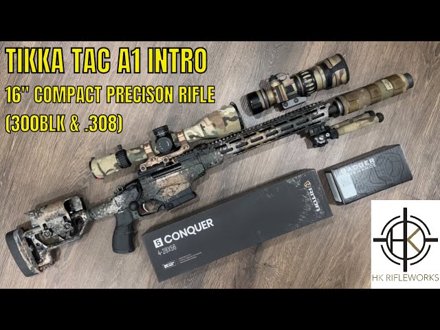 16” Compact Precision Rifle (300BLK & .308) - Thoughts and Tikka Tac A1 Intro