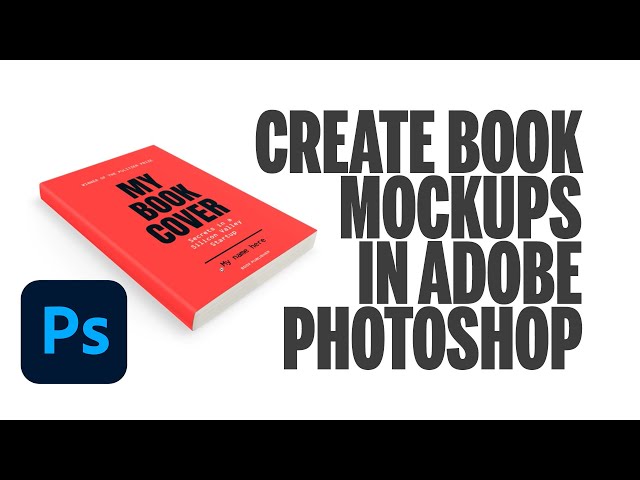 Make Book Mock-Ups in Photoshop in 3 Minutes