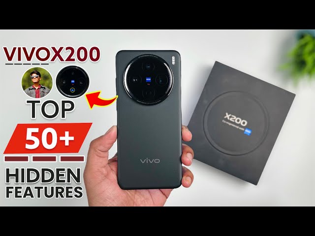 Vivo X200 5G Top 50++ Hidden Features | Vivo X200 5G Tips & Tricks | Vivo X200 5G