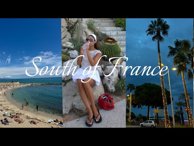 girlstrip to south of france ♡ birthday trip - nice, antibes, eze, cannes, monaco