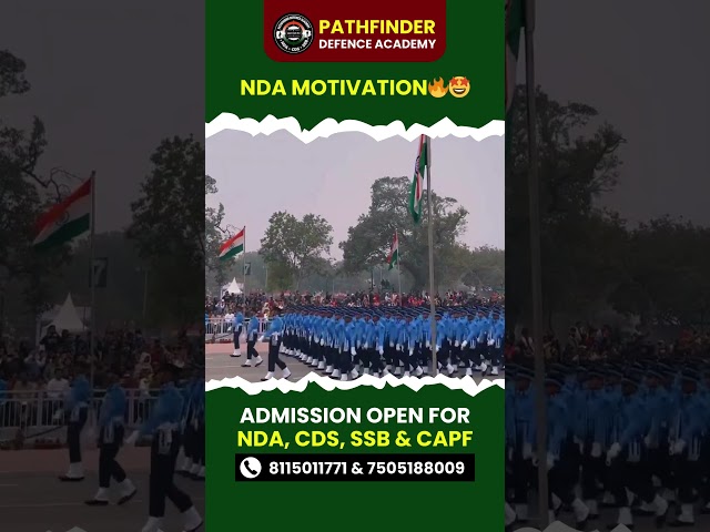 PFDA Motivation ##nda #cds #CAPF #SSB #afcat #bestdefenceacademy #bestndacoaching #pathfinderacademy