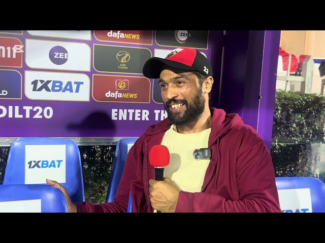 Muhammad Amir Interview | Desert Vipers Into the Final of DP World ILT20