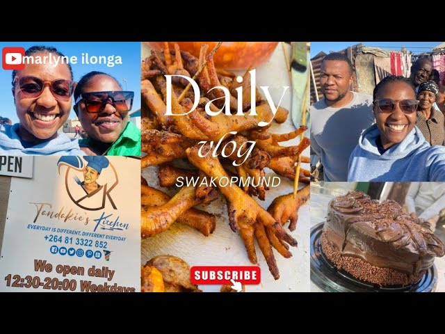 Namibian youtuber | Eating chicken feet | my lobola negotiations | namibian vlog | street food