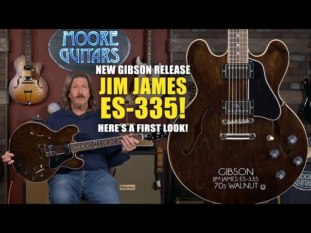 New Gibson Release! First look at the Jim James ES-335! (Only 300 produced)