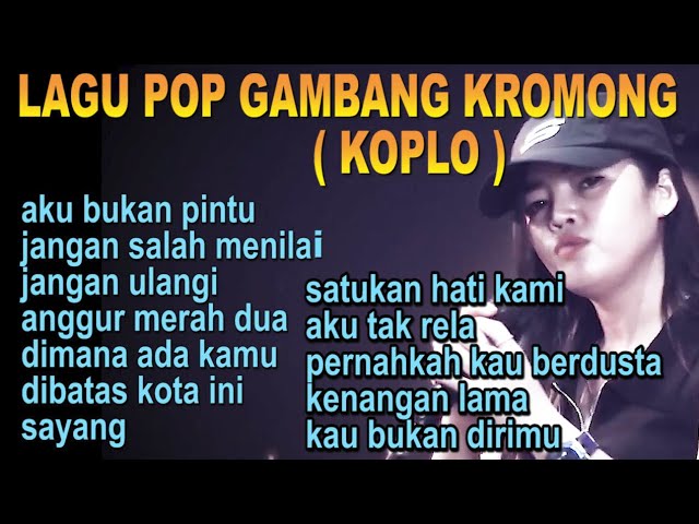 LAGU POP GAMBANG KROMONG KOPLO - FULL COVER