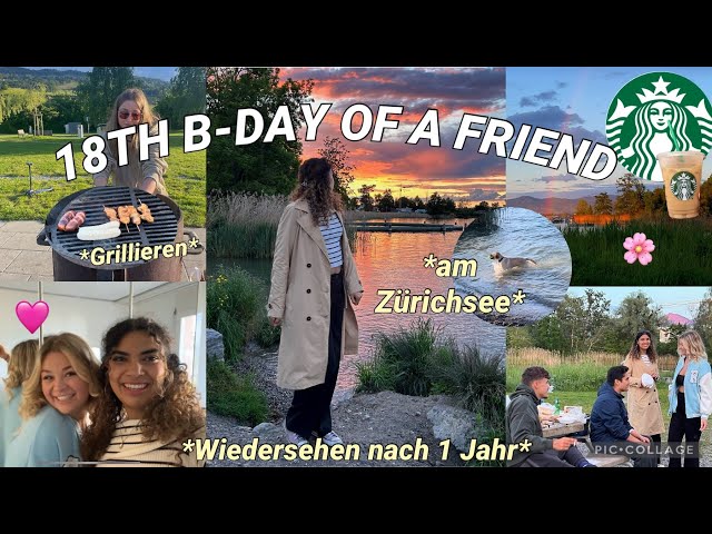 18TH B-DAY PARTY - VLOG | *am Zürichsee, Grillieren, Reisen*