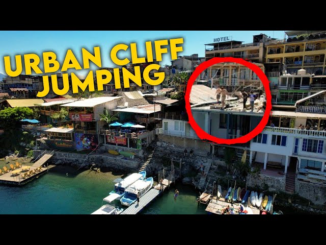 Urban Cliff Jumping In Guatemala!