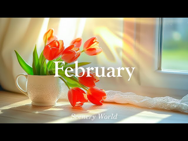 February, Waiting for Spring, Healing With Warm Piano Melodies - February | Scenery World