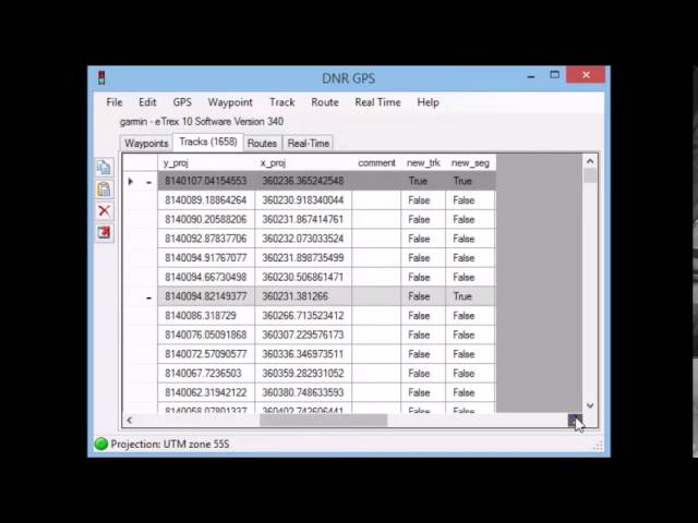 Downloading Garmin GPS Data and Saving to ArcGIS Shapefiles