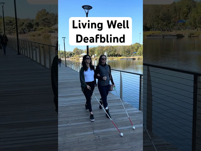 Deafblind people can live WELL 🚨