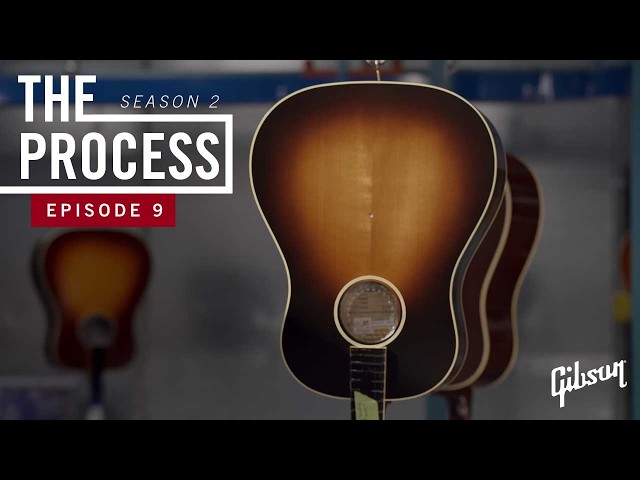 Why Nitrocellulose Guitars Sound Better With Age at Gibson Acoustic Guitars | The Process S2 EP9