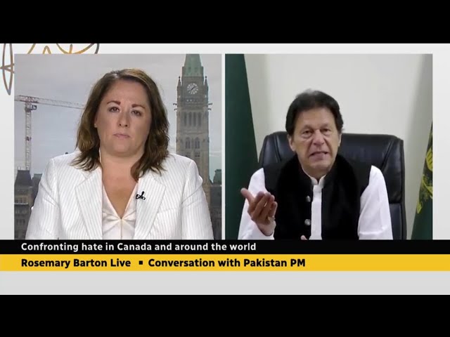 Prime Minister Imran Khan Exclusive Interview on CBC News Rosemary Barton Live with Rosemary Barton