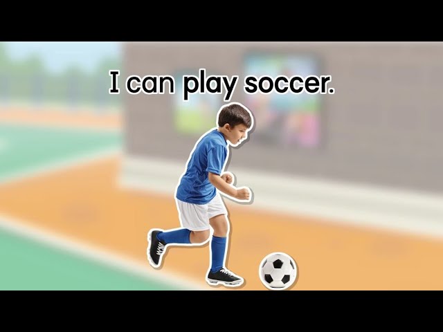 I Can Play SoccerㅣSentence ChantsㅣBoost Up