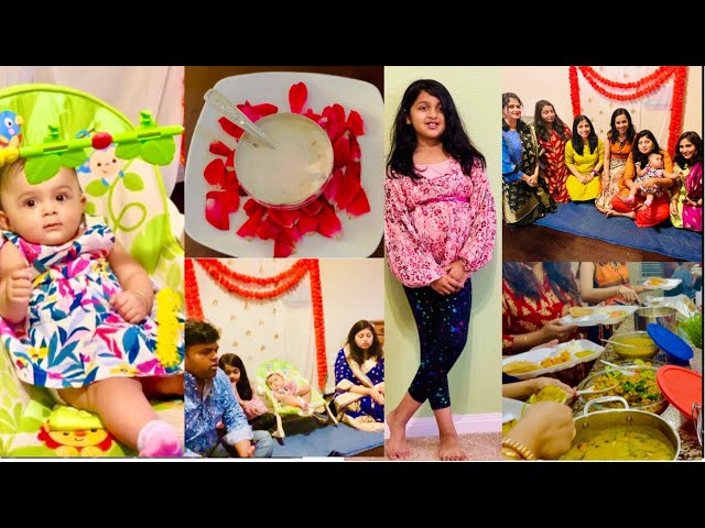 Mahi’s Annaprasan || Rice Ceremony || Odia Vlogger in the USA