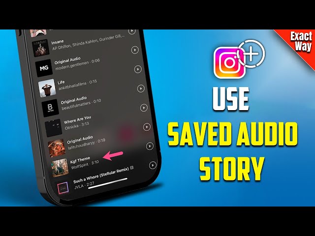 How to Use Saved Audio on Instagram Story (2025)