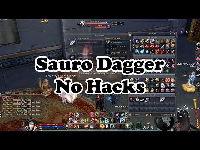 Sauro Dagger Weapon - No Hacks Resulted in High Failure Rate