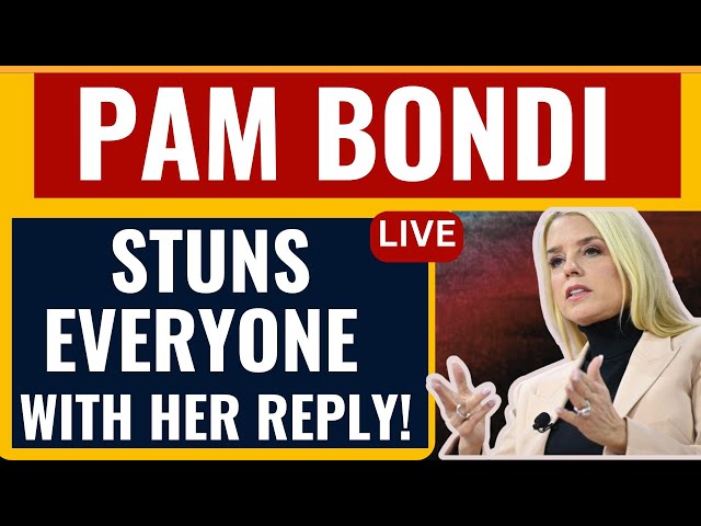 Live Pam Bondi News |  Bondi Grilled During Confirmation Hearing | Donald Trump | US News