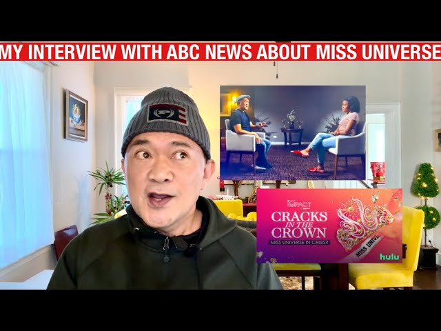 My Interview with ABC News About Miss Universe