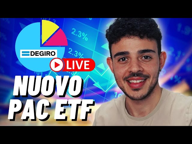 Inizio un NUOVO PIANO DI ACCUMULO ETF LIVE! Guida PASSO-PASSO