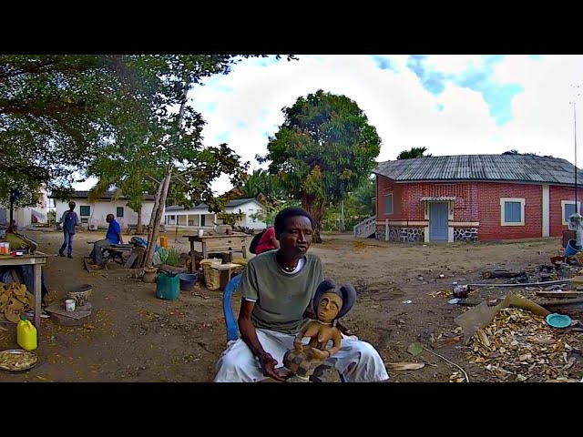 #tourisme COTE D'IVOIRE - POUPÉE DE LA FECONDITÉ - FERTYLITY DOLL- VR360 insta360 One X