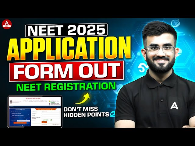 NEET 2025 Notification Out!! Official Notice by NTA | How to Fill NEET Form 2025 | Nitesh Devnani