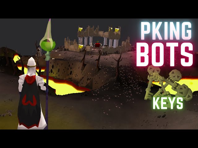 Pking Bots at Zombie Pirates & Looting their Keys on OSRS