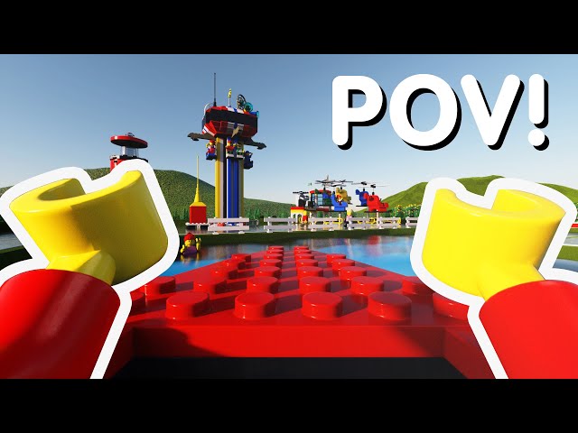 Cruising Through LEGOLAND in VR – 180VR Boat Ride!