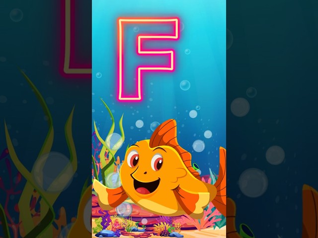 "ABCD Song with Elephants, Fish & Horses! 🐘🐟🐴 | Fun Learning"