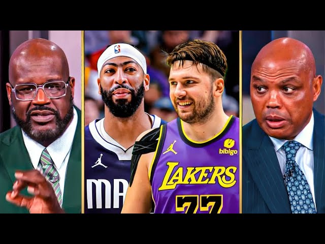 Inside the NBA REACTS to the SHOCKING Luka Doncic & Anthony Davis Trade