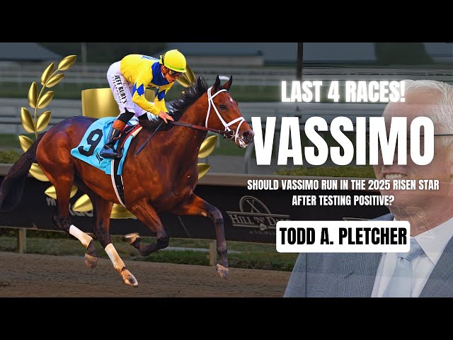 Todd A. Pletcher's Derby Hopeful Vassimo Tests Positive for Betamethasone | 2025 Risen Star G2