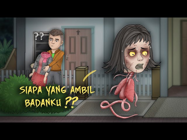 Ketika Badan Mbak Kuyang Hilang #HORORKOMEDI | Kartun Lucu, Kartun Hantu, Animasi Horor Palasik