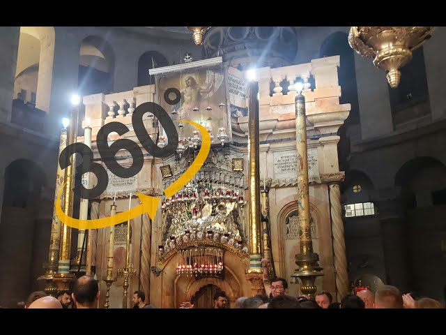 The Holy Sepulchre on Holy Fire-