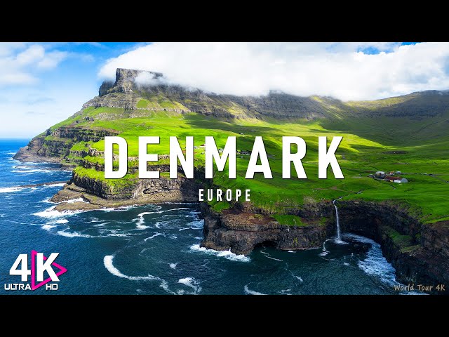 DENMARK • Relaxation Film 4K - Peaceful Relaxing Music - Nature 4K Video UltraHD