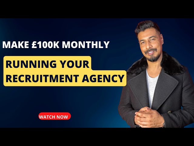 £ 1m Turnover In First Year|How I Built My Successful Recruitment Agency