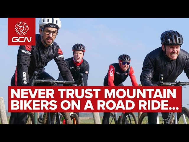 What Happens When Mountain Bikers Design A Road Ride? | Strade Bianche Challenge!