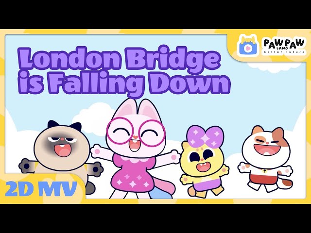 Istana Balok Kayu | London Bridge Is Falling Down | Lagu Klasik Anak Anak| PawPawland Indonesia