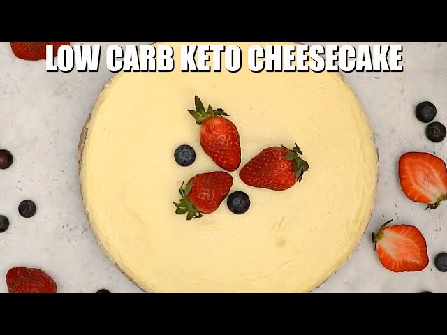 How to Make Low Carb Keto Cheesecake - Sweet and Savory Meals