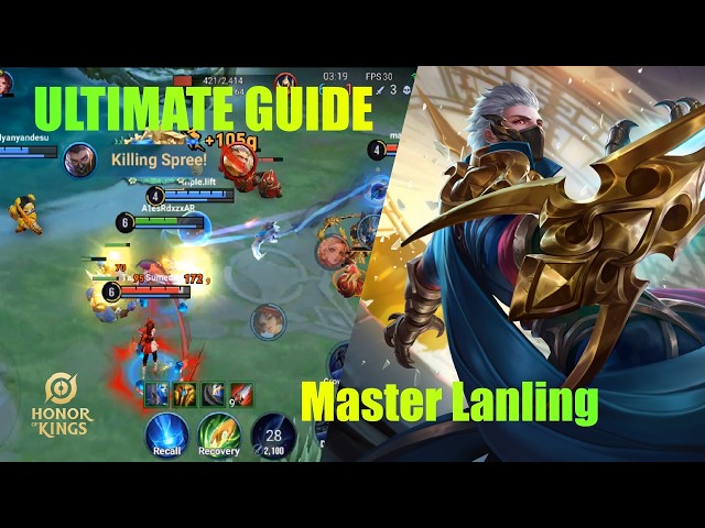 Master Prince of Lanling! Best Build, Combos, and Assassin Guide | Honor of Kings 2025