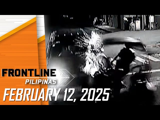 FRONTLINE PILIPINAS LIVESTREAM | February 12, 2025