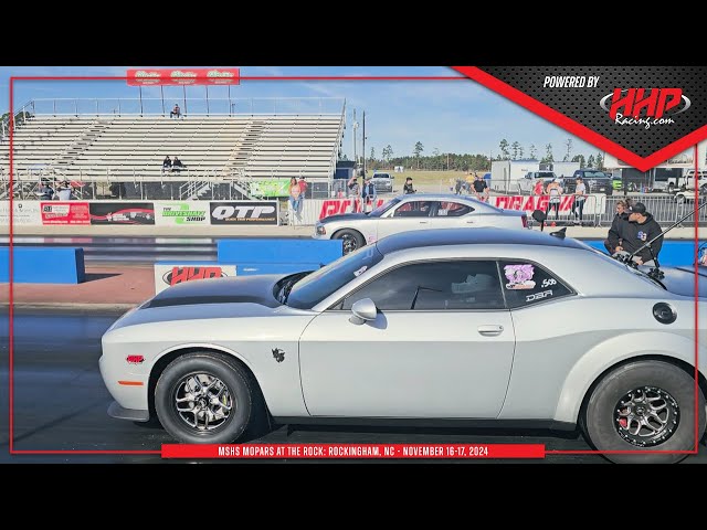 HHP Racing at the Modern Street Hemi Shootout Mopars at the Rock on November 17, 2024