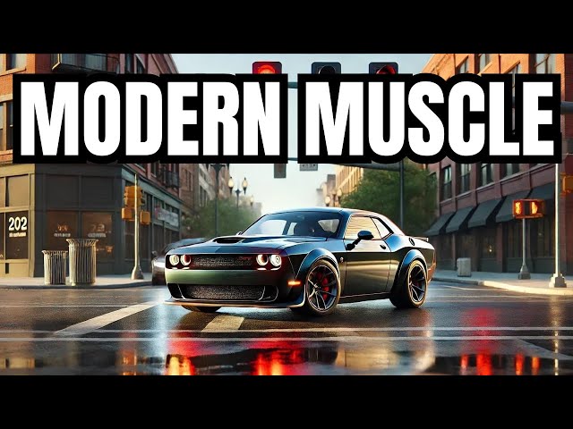 Top 10 MODERN MUSCLE CARS ranked!!