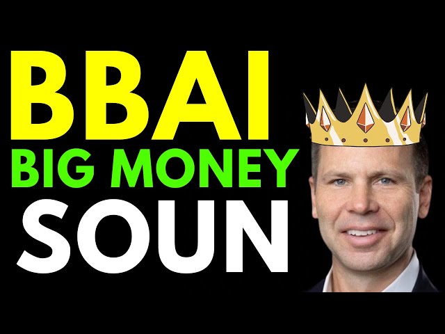 BBAI-SOUN STOCK --IT'S FREE MONEY AT THIS PIONT